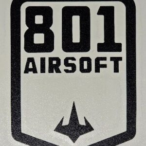 801 Airsoft Logo Vynil Patch